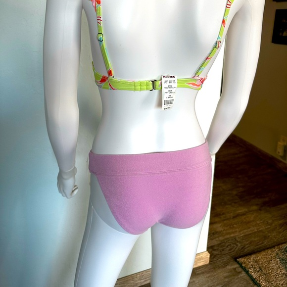 NWT bright purple swim bottoms - Picture 3 of 8